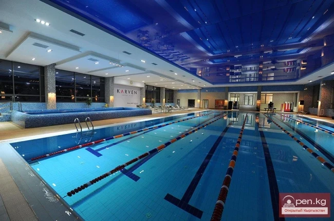 Pool at "Karven sport club"