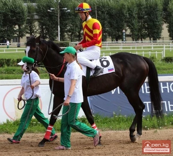 A Kyrgyzstani won silver at the World Cup stage for riders and jockeys