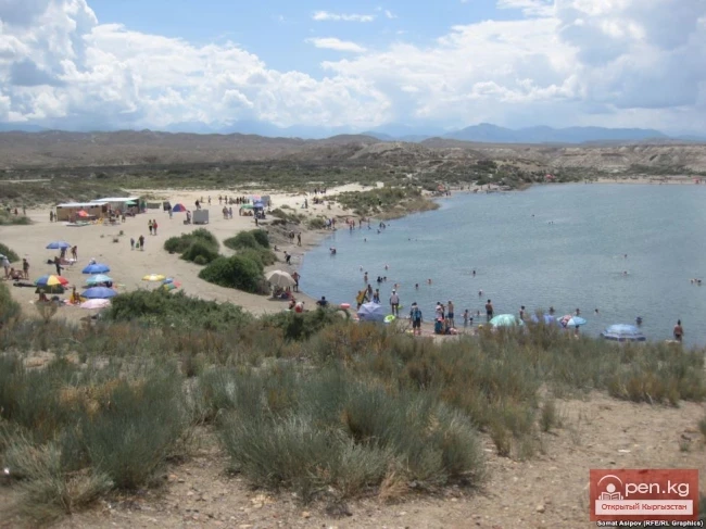 Соленое озеро (Туз кёл)