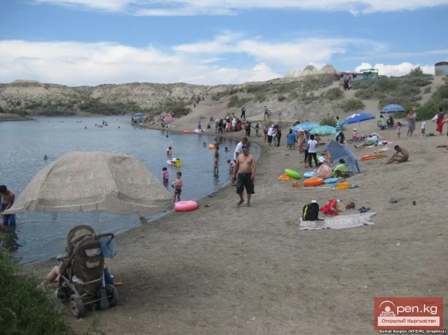 Соленое озеро (Туз кёл)