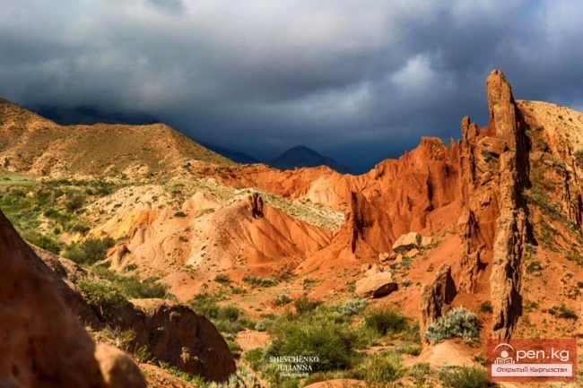 Южный берег Иссык Куля