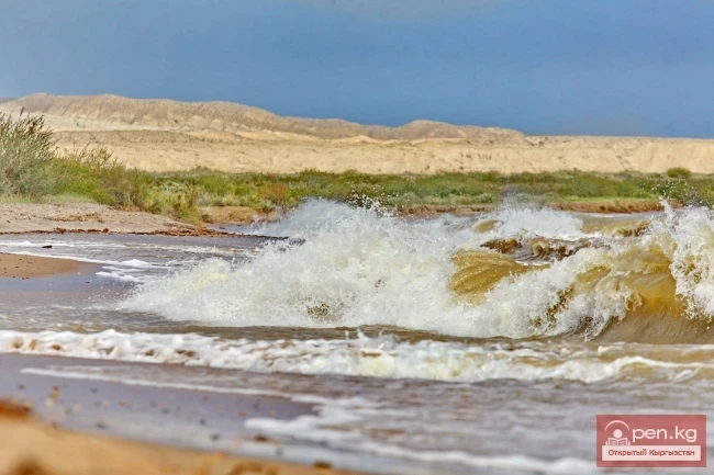 "Shtormovoe" on Issyk-Kul