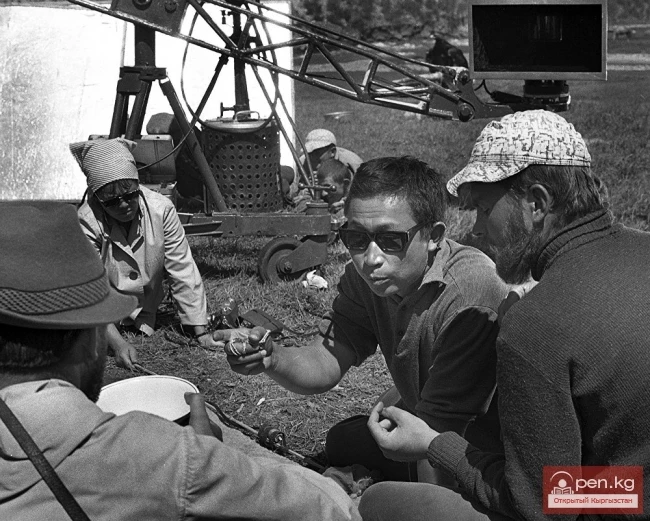 Unknown footage from the shooting of Okee