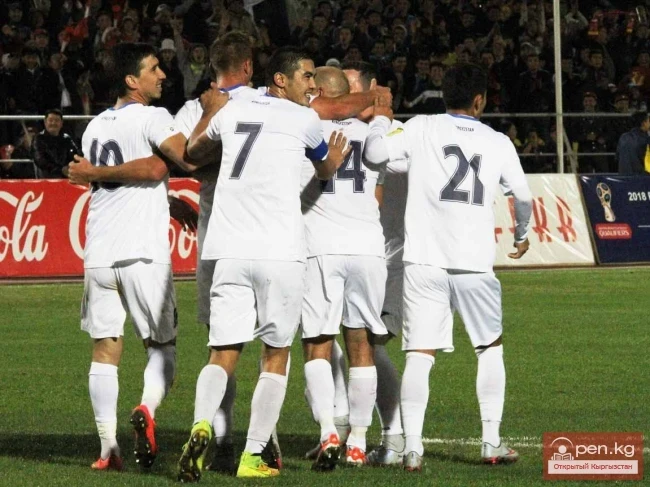 Confident victory of the Kyrgyzstan national team!