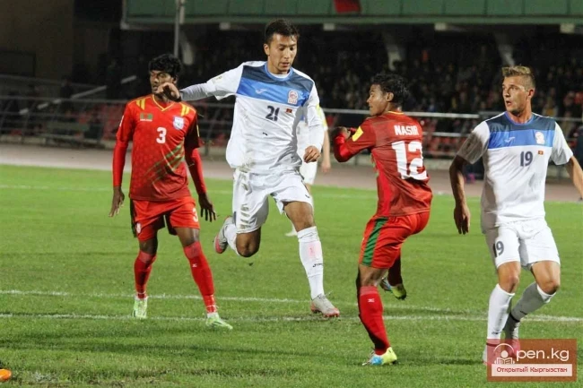 Confident victory of the Kyrgyzstan national team!