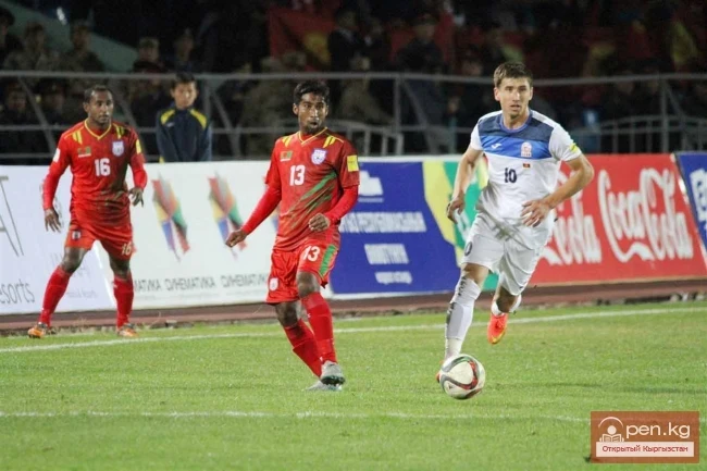 Confident victory of the Kyrgyzstan national team!
