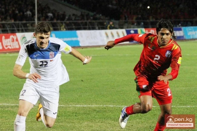 Confident victory of the Kyrgyzstan national team!