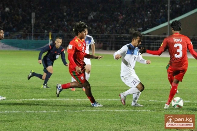 Confident victory of the Kyrgyzstan national team!