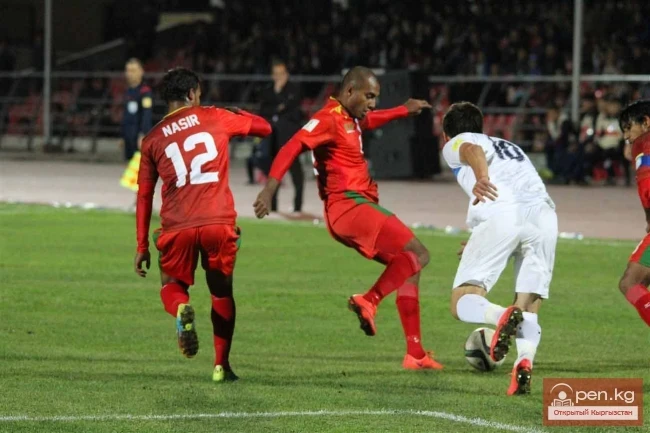 Confident victory of the Kyrgyzstan national team!