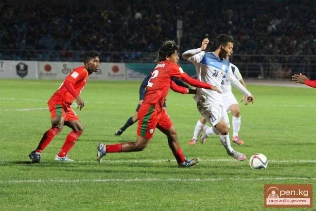 Confident victory of the Kyrgyzstan national team!