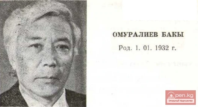 Драматург Бакы Омуралиев