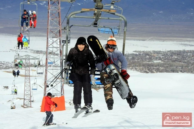 Орловка тоо-лыжа курорту