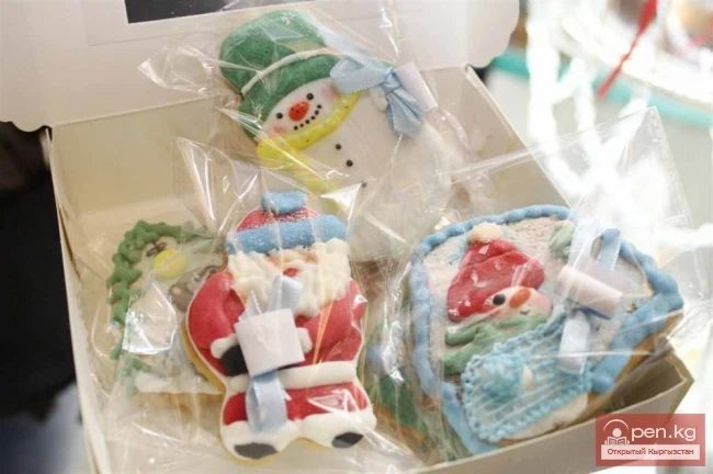 At the fair for gifts!