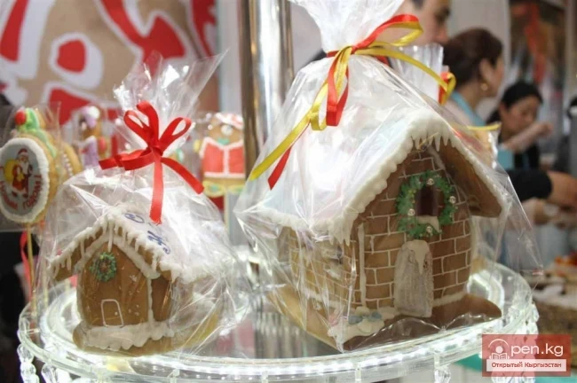 At the fair for gifts!