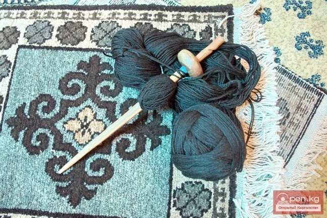 Ковровые изделия у киргизов