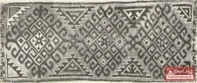Carpet products among the Kyrgyz