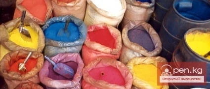 Monumental Painting of Kyrgyz People