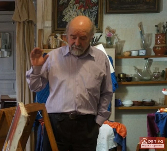 Монументалдык живопись жаатындагы Евгений Степанович Гердюктун чыгармачылык жүзү