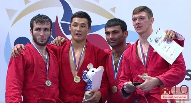 Кыргызстанец Бекназар Раимкул уулу — чемпион мира по боевому самбо