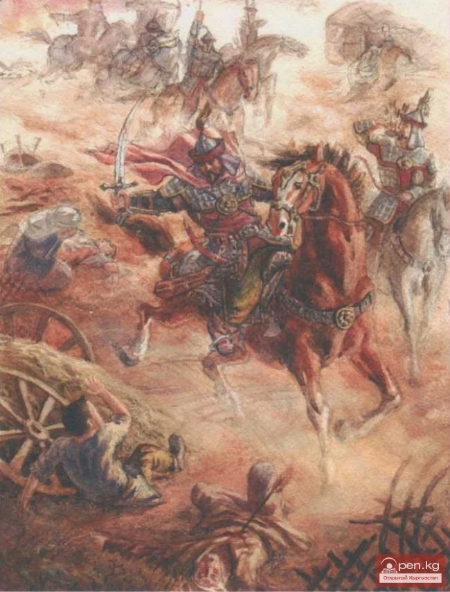 Кыргыздардын тууралуу Мухаммед Хайдердин эмгегинде