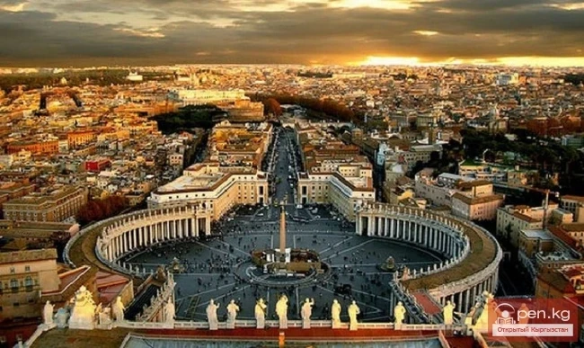 Ватикан. Мамлекет - шаар Ватикан
