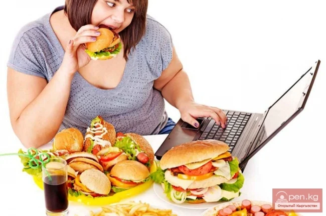 Бардык көбүрөөк кыргызстандыктар семирүүдөн жабыркашууда