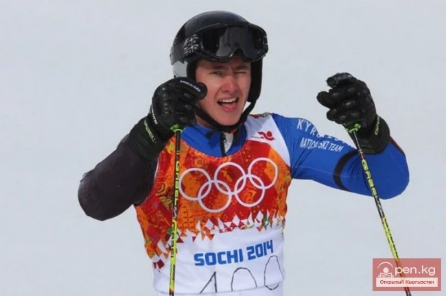 Евгений Тимофеев показал лучший результат среди кыргызстанских горнолыжников на Олимпийских играх