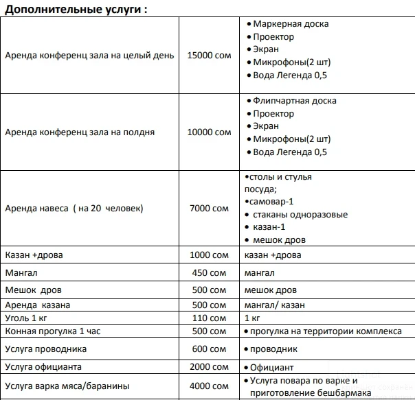 Эко-курорт «Кара Булак»