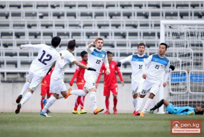 Кыргызстандын футболчулары ФИФА рейтингинде айдын мыкты командасы болушту