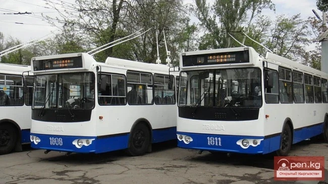 В Бишкеке открыты новые троллейбусные маршруты
