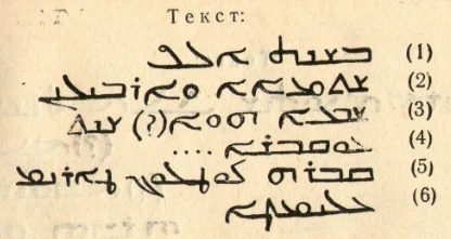 Семиречендик эрте орто кылымдык несториандык эстеликтери