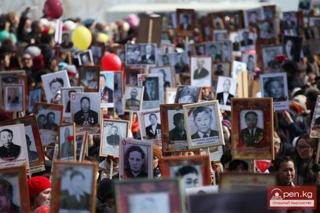 Где пройдет "Бессмертный полк – Кыргызстан"