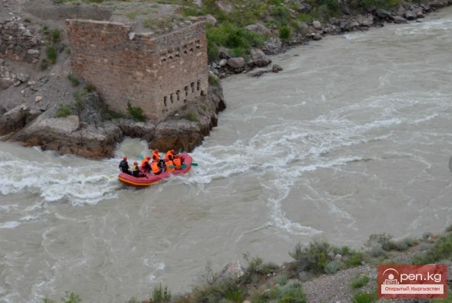 Rafting in Kyrgyzstan