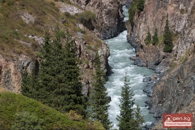 Rafting in Kyrgyzstan