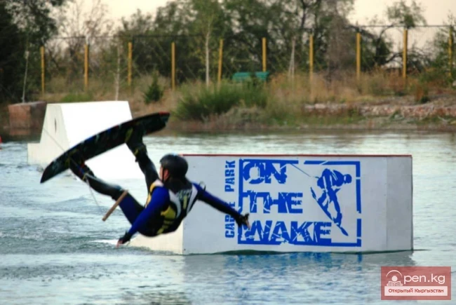 Вейкбординг в Бишкеке