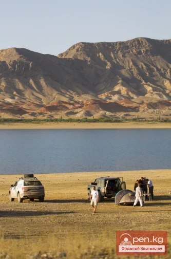 Торткульское водохранилище 