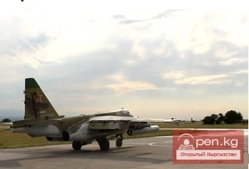 Российские летчики в Киргизии нанесли удары по условному противнику