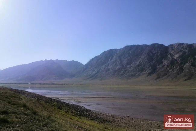 Торткульское водохранилище 