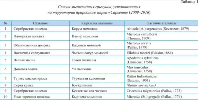 Улуттук табигый парк «Саркент»