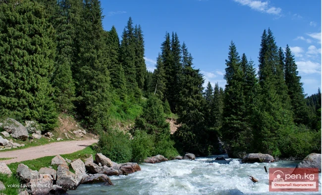 Chon Ak-Suu Gorge or Grigorievskoe