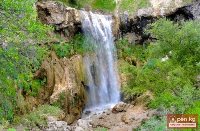 Big and Small Arslanbob Waterfalls