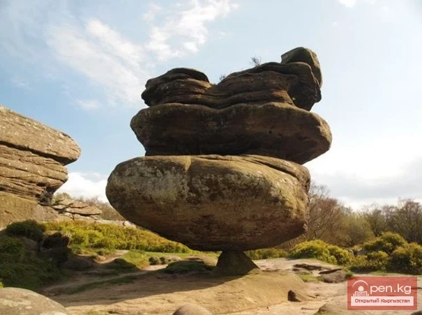 Балансирленген таштар жана жартасдар