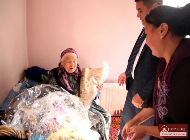 Ош шаарынын узак жашагандары