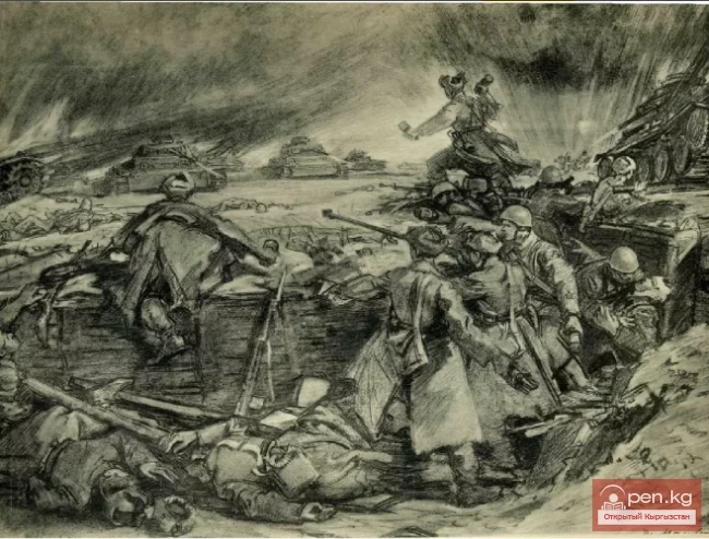 Hero of the Great Patriotic War, Kyrgyzstani Ananyev Nikolai Yakovlevich