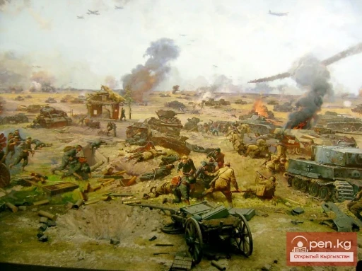 Hero of the Great Patriotic War, Kyrgyzstani Asanov Dair