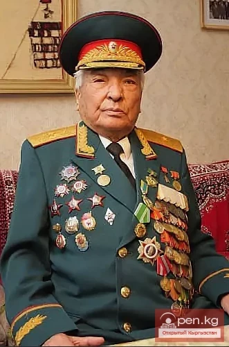 Hero of the Great Patriotic War, Kyrgyzstani Asanov Dair
