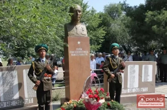 Улуу Ата Мекендик согуштун баатыры кыргызстандык Вонахун Мансуз