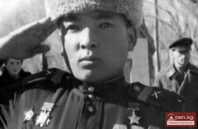 Hero of the Great Patriotic War, Kyrgyzstani Asanov Dair