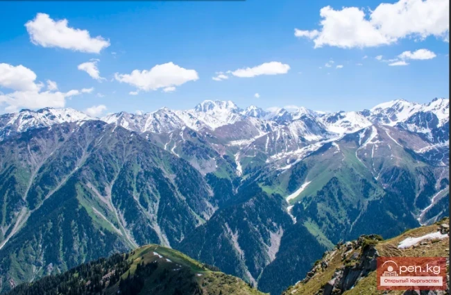 Zailiyskiy Alatau Ridge