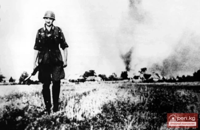 Улуу Ата Мекендик согуштун баатыры кыргызстандык Гадельшин Хамит Габдуллович